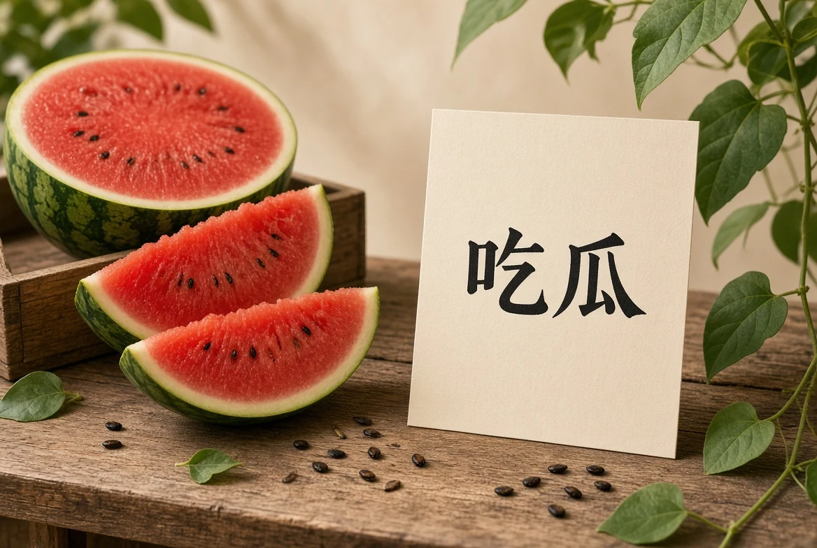 关于吃瓜内容图